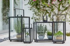 Lighthouse Laterne, Rechteckig, Dunkelgrau -Urban Im Freien 5720AL 5724AL 5725AL 5726AL