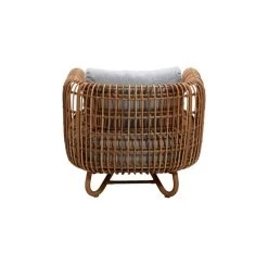 Nest Loungesessel, Natur – Hellgrau 11 Nest Loungesessel, Natur – Hellgrau -Urban Im Freien 57421USL 3