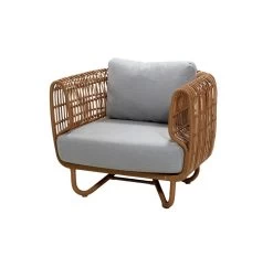 Nest Loungesessel, Natur – Hellgrau 12 Nest Loungesessel, Natur – Hellgrau -Urban Im Freien 57421USL 57421YSN96