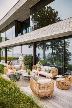 Nest 3-Sitzer-Sofa, Natur – Hellgrau -Urban Im Freien 57422USL 57421USL 57522USL 57523USL