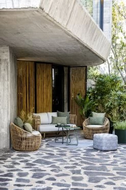 Nest Sessel, Rund, Natur – Hellgrau -Urban Im Freien 57522USL 57522USL 5065ADG 72180Y10 8340ROLG