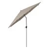 Sunshade Sonnenschirm, Neigbar, Taupe, Silber -Urban Im Freien 58MATILT300Y507