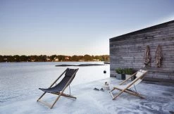 H55 Easy Chair, Teak - Black Agora -Urban Im Freien 609949f3e7160 orig