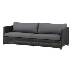 Diamond 3-Sitzer-Sofa, Graphit – Grau