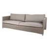 Diamond Sofa, 3-Sitzer, Taupe -Urban Im Freien 8503ROTST