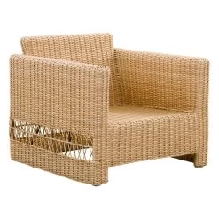 Carrie Loungesessel, Natur – Weiß -Urban Im Freien 9155U Carrie