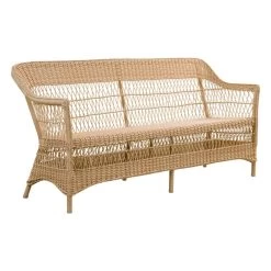 Charlot 3-Sitzer-Sofa, Natur – Weiß -Urban Im Freien 9293U Charlot