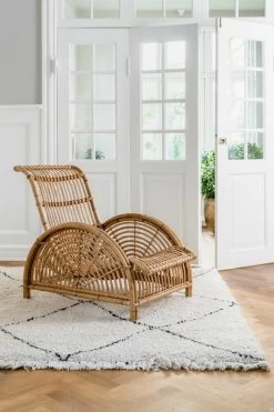 Paris Loungesessel, Naturrattan -Urban Im Freien AJ 11 SU Paris HF Kastanievej