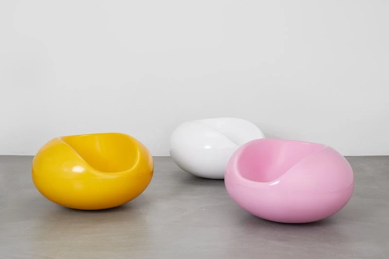 Pastil Stuhl, Weiß 7 Pastil Stuhl, Weiß – Bild 5