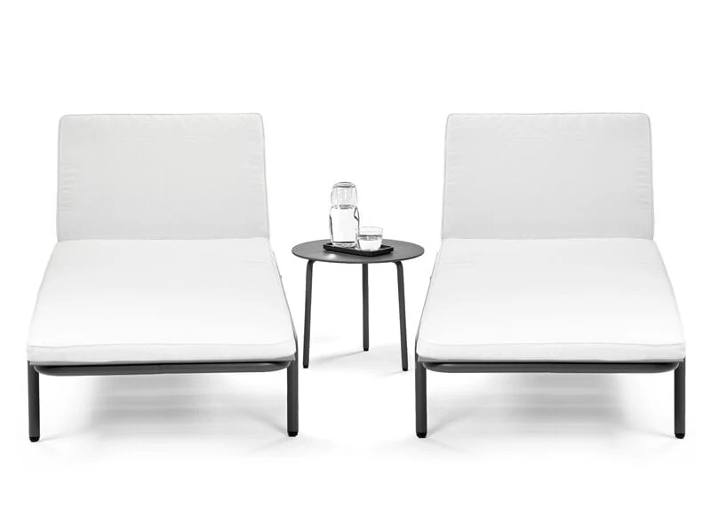 Serax August Sonnenliege, Schwarz 4 Serax August Sonnenliege, Schwarz – Bild 2