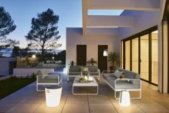 Bellevie 3-Sitzer-Sofa, Kaktusgrün – Flanellgrau -Urban Im Freien BALAD INOUI BELLEVIE AIX ALBUM2023 ANTHONY LANNERETONNE 3