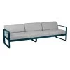 Bellevie 3-Sitzer-Sofa, Acapulcoblau - Flanellgrau 2 Bellevie 3-Sitzer-Sofa, Acapulcoblau - Flanellgrau -Urban Im Freien BELLEVIE Canape 203 20places 20GF Bleu 20acapulco