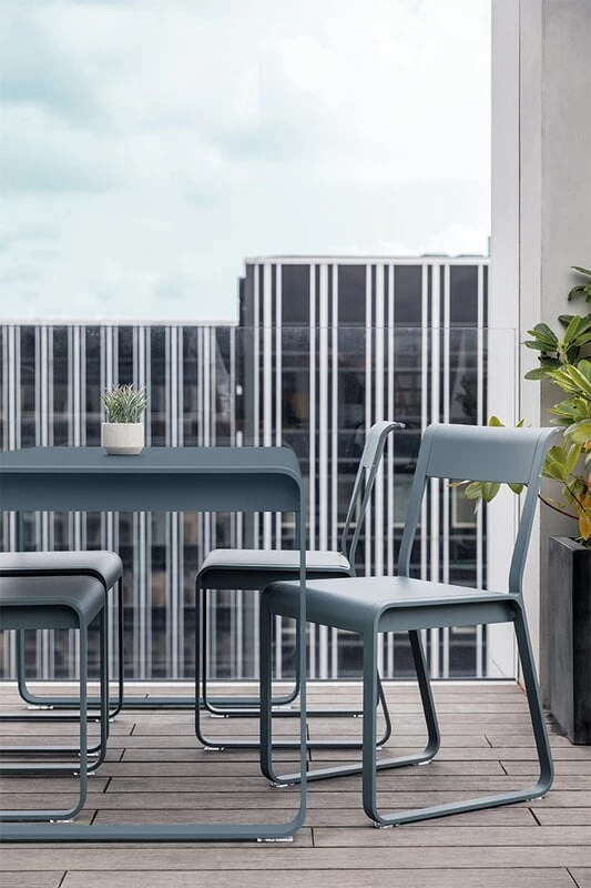 Bellevie Stuhl, Acapulcoblau 6 Bellevie Stuhl, Acapulcoblau – Bild 4