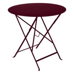 Bistro Tisch, 77 cm, Schwarzkirsche