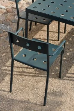 Hay Balcony Tisch, 75 X 76 Cm, Dark Forest -Urban Im Freien Balcony Armchair dark forest 01