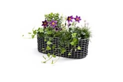 Korbo Balcony Pflanzkorb, Feuerverzinkter Stahl 10 Korbo Balcony Pflanzkorb, Feuerverzinkter Stahl -Urban Im Freien Balcony basket galvanized summer plants