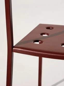 Hay Balcony Loungestuhl, Rostrot -Urban Im Freien Balcony Chair iron red 01 1