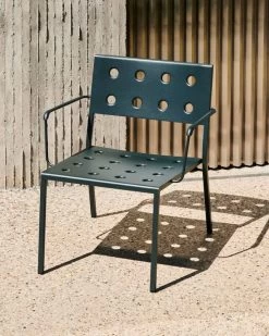 Hay Balcony Lounge-Armlehnstuhl, Dunkles Forstgrün -Urban Im Freien Balcony Lounge Armchair dark forest 02