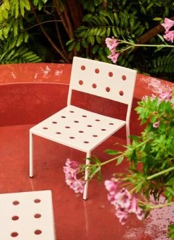 Hay Balcony Loungestuhl, Kreidebeige -Urban Im Freien Balcony Lounge Chair chalk beige 02 1