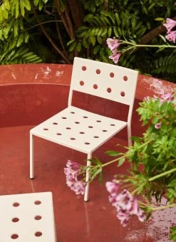 Hay Balcony Tisch, Niedrig, 50 X 51,5 Cm, Kreidebeige 10 Hay Balcony Tisch, Niedrig, 50 X 51,5 Cm, Kreidebeige -Urban Im Freien Balcony Lounge Chair chalk beige 02