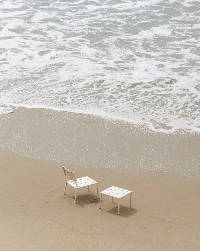 Hay Balcony Loungestuhl, Kreidebeige – Bild 5