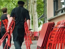 Bistro Metal Stuhl, Chili -Urban Im Freien Bistro chaise et table Buvette Album 2013