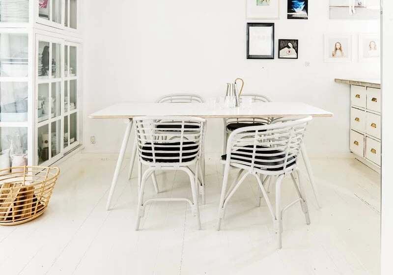 Sitzkissen Für Moments Und Blend Stühle, Schwarz 8 Sitzkissen Für Moments Und Blend Stühle, Schwarz – Bild 6