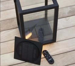 Deckel & LED-Leuchte Für Kleine Lighthouse-Laterne, Lavagrau -Urban Im Freien CL5724ALLEDLID 57LED 10003