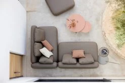 Capture Sofa, 2-Sitzer, Taupe -Urban Im Freien Capture twist coffee table