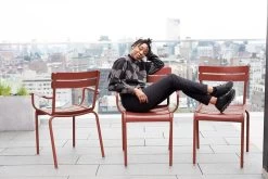 Luxembourg Armlehnstuhl, Ockerrot -Urban Im Freien Chaise bridge Luxembourg mobilier Fermob 2