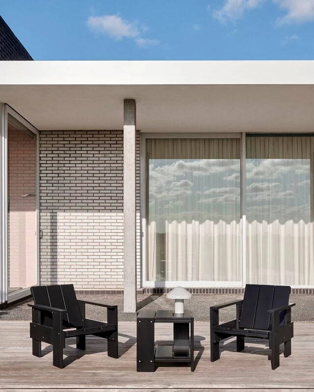 Hay Crate Loungesessel, Schwarz 7 Hay Crate Loungesessel, Schwarz – Bild 5