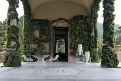 EMU Heaven Tisch, 120 Cm, Mattweiß, Glasplatte -Urban Im Freien EMU Catalogo2020 Pag172 173 Heaven