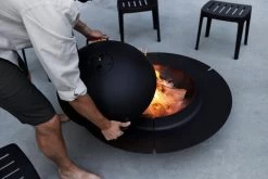 Ember Feuerschale, Groß, Schwarz -Urban Im Freien Ember fire pit 2
