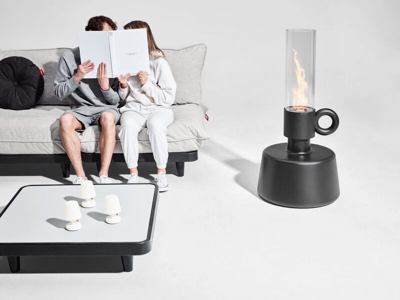 Fatboy Flamtastique XL Outdoor-Öllampe, Anthrazit 8 Fatboy Flamtastique XL Outdoor-Öllampe, Anthrazit – Bild 6