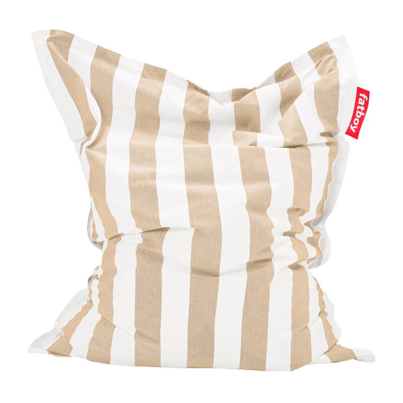 Fatboy Original Outdoor, Sandweiß Und Beige Gestreift 3 Fatboy Original Outdoor, Sandweiß Und Beige Gestreift