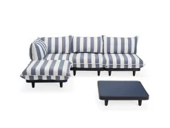 Fatboy Paletti Hocker, Gestreift, Ozeanblau -Urban Im Freien FATBOY Paletti stripe ocean blue Lounge set JPG RGB 1