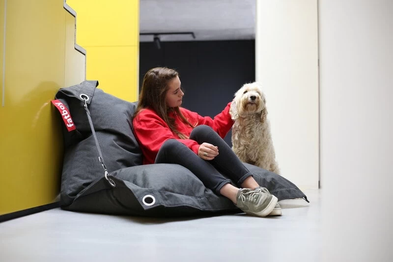 Buggle Up Outdoor Sitzsack Von Fatboy, Gewittergrau 4 Buggle Up Outdoor Sitzsack Von Fatboy, Gewittergrau – Bild 2