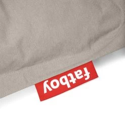 Fatboy Buggle Up Outdoor Sitzsack, Grau-Taupe -Urban Im Freien FATBOY buggle up outdoor grey taupe closeup 02 105001