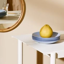 Muuto Linear Steel Tisch, 140 X 75 Cm, Cremeweiß -Urban Im Freien FDS Summer 8