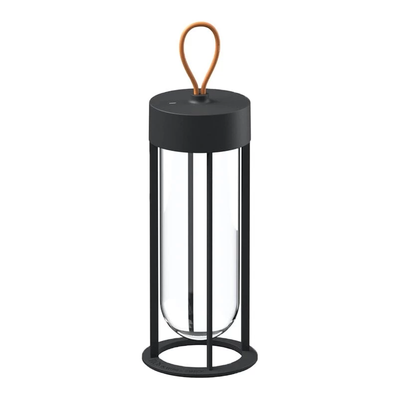 Flos In Vitro Unplugged Lampe, Schwarz 2 Flos In Vitro Unplugged Lampe, Schwarz