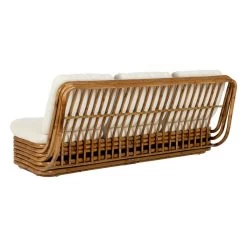 Gubi Bohemian 72 Sofa, Rattan – Chevron FR 002 -Urban Im Freien Gubi 10106922 B3Q Bohemian 72 Sofa Fully Upholstered Dedar Cheveron Chenille Special 002