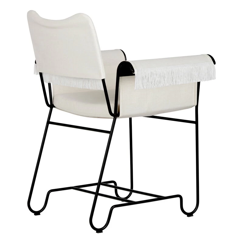 Gubi Tropique Stuhl Mit Fransen, Klassisches Schwarz - Leslie 06 – Bild 2