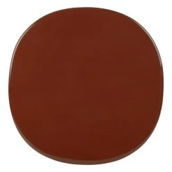 Gubi Carmel Couchtisch, 60 X 60 cm, Schwarz - Felsenrot -Urban Im Freien Gubi 2023 DTL Carmel Small 60x60 Rock Red