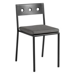 Hay Balcony Sitzkissen, Schwarzer Pfeffer -Urban Im Freien HA9439511009000 Balcony Chair anthracite w cushion black pepper textile