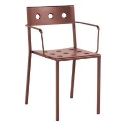 Hay Balcony Armlehnstuhl, Iron Red