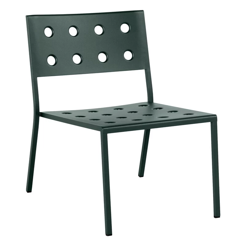 Hay Balcony Loungestuhl, Dunkles Forstgrün 3 Hay Balcony Loungestuhl, Dunkles Forstgrün