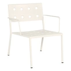 Hay Balcony Lounge-Armlehnstuhl, Kreidebeige