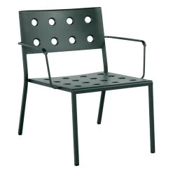 Hay Balcony Lounge-Armlehnstuhl, Dunkles Forstgrün