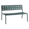 Hay Balcony Loungebank, 113,5 x 69 cm, Dunkles Forstgrün 1 Hay Balcony Loungebank, 113,5 x 69 cm, Dunkles Forstgrün -Urban Im Freien HAY Balcony Lounge Bench L1135 dark forest powder coated steel
