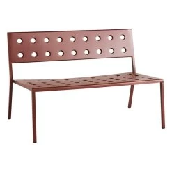 Hay Balcony Loungebank, 113,5 x 69 cm, Eisenrot
